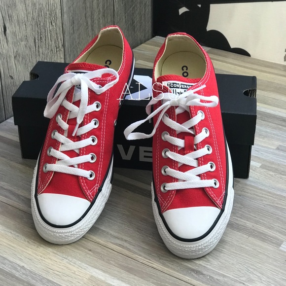 Converse Adult Vulc Ctas Classic LT Red W AUTHENT - Picture 3 of 8